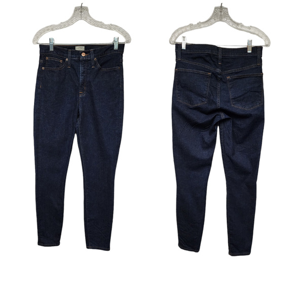 J.Crew High Rise Toothpick Skinny Blue Jeans Size 28 - Picture 1 of 6